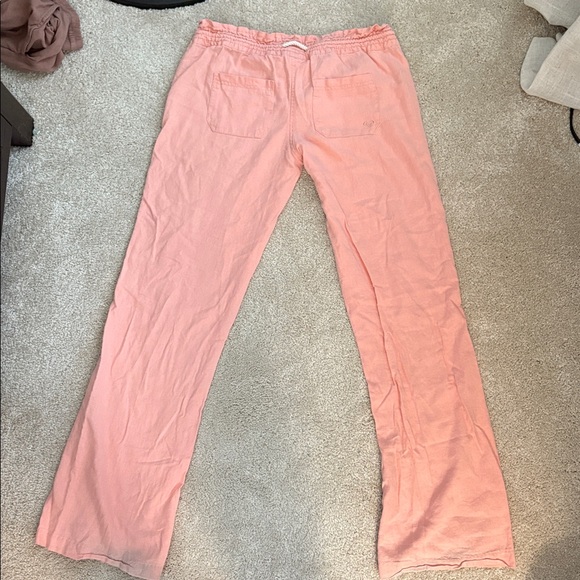 Pink Drawstring Lounge Pants - Picture 2 of 2